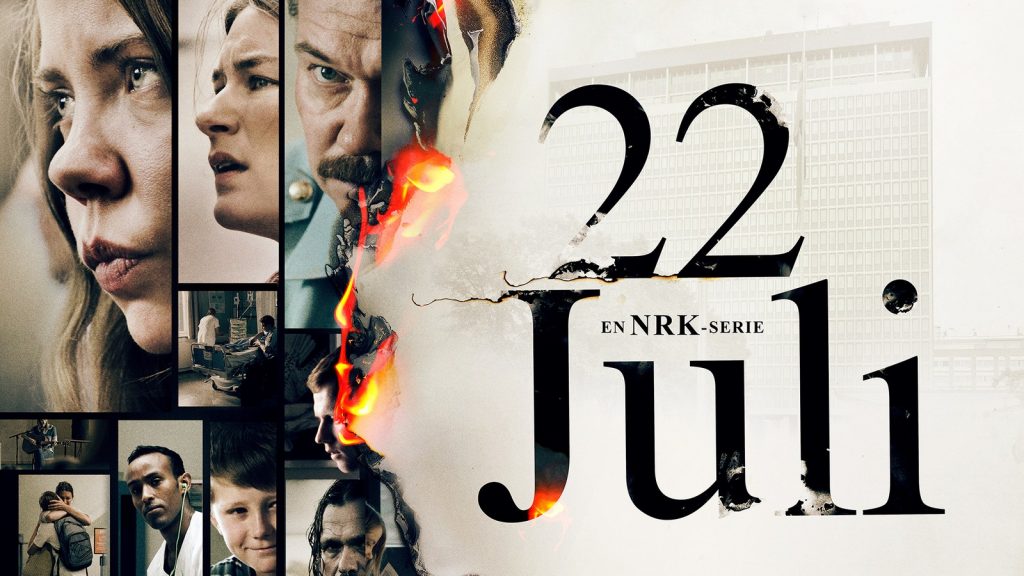 22. juli sorozat jelenet