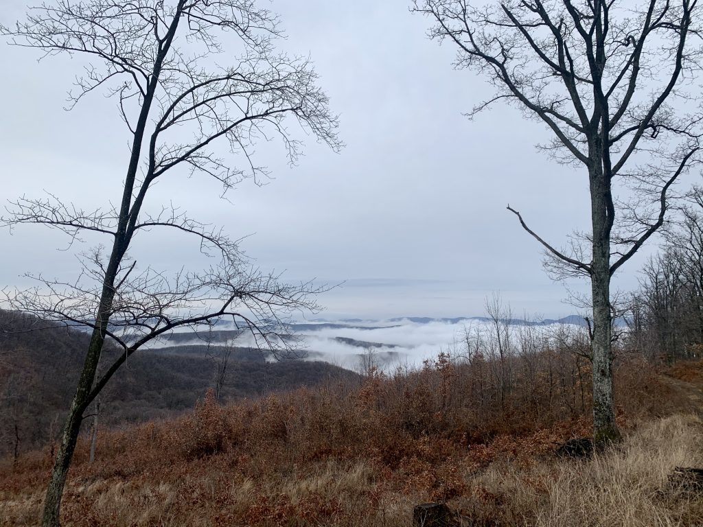 View from above the clouds