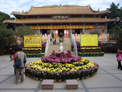 This monastery built the Buddha statue