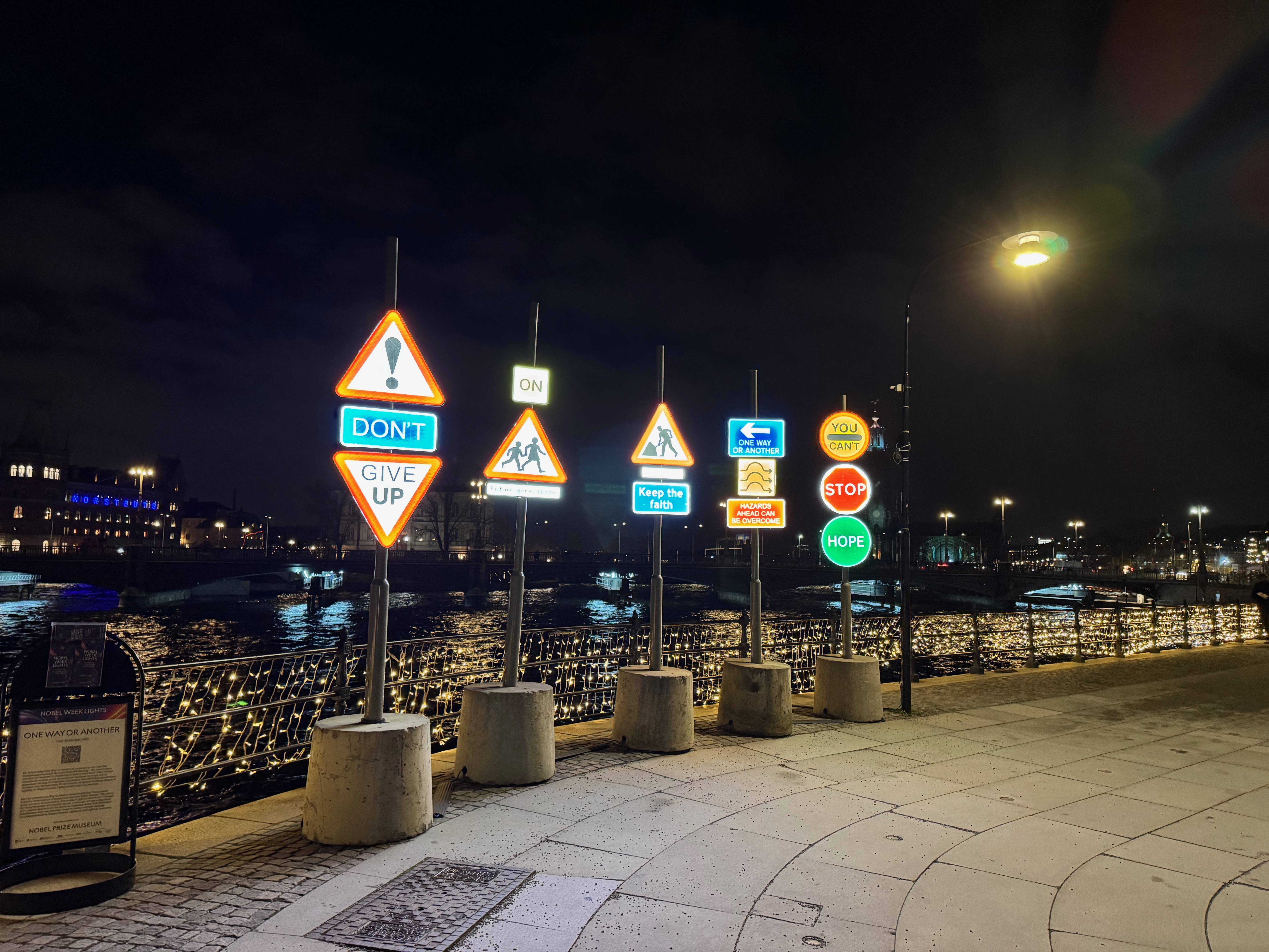Nobel Week Lights 2025 artwork 